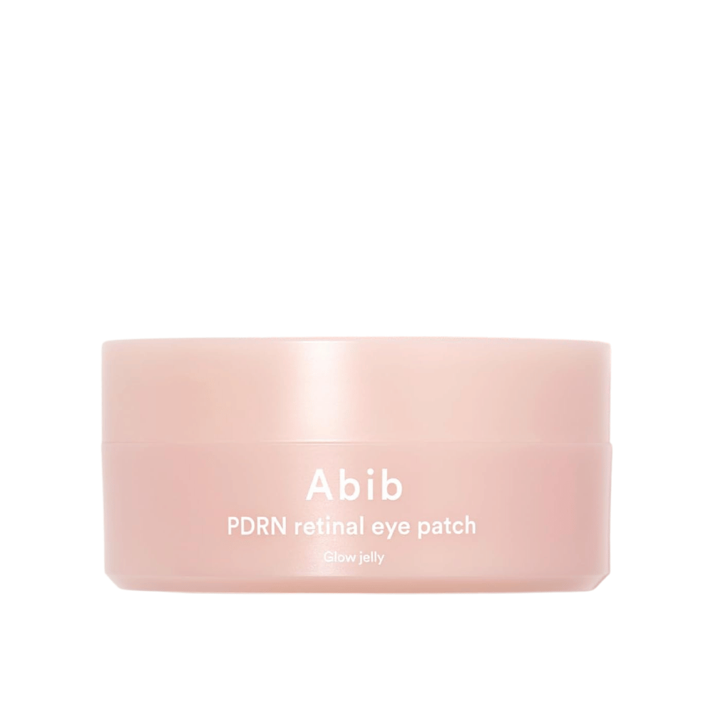 Abib PDRN Retinal Eye Patch Glow Jelly – parches para ojos con retinal y PDRN que hidratan, tensan y dan brillo a la piel cansada.