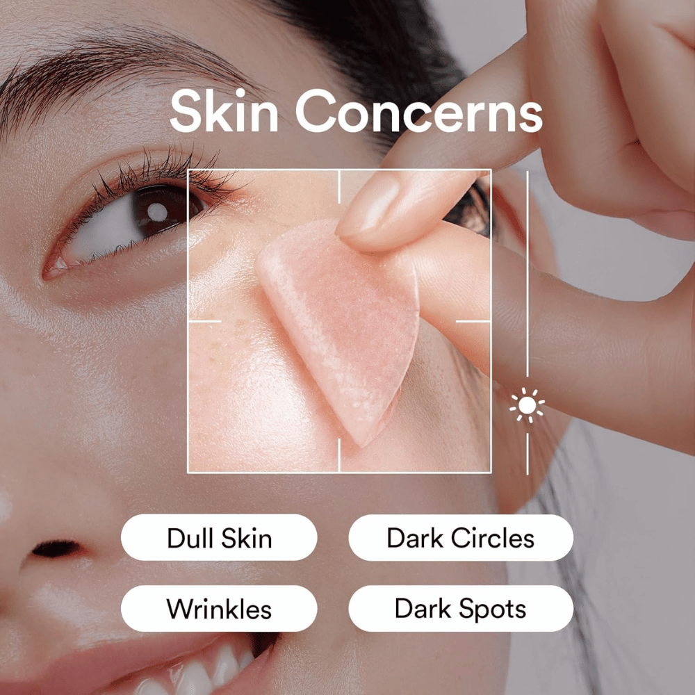 Abib PDRN Retinal Eye Patch Glow Jelly que reduce las ojeras, arrugas y pigmentación mientras la piel obtiene más luminosidad y un tono más uniforme.
