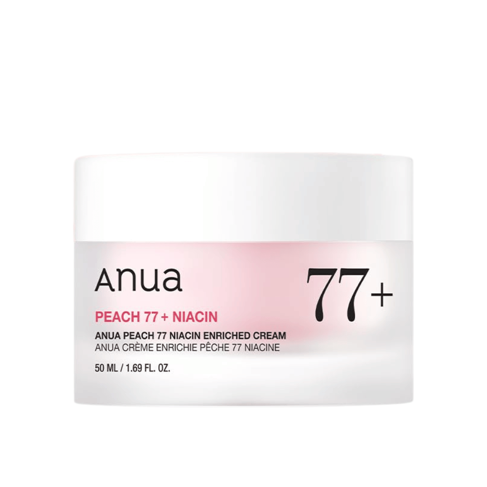 Imagen del producto de Anua Peach 77% Niacin Enriched Cream 50 ml – crema que aporta brillo y humedad con niacinamida.