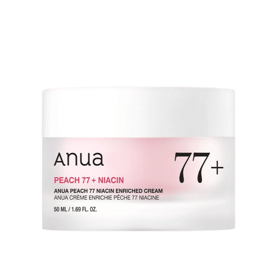 Imagen del producto de Anua Peach 77% Niacin Enriched Cream 50 ml – crema que aporta brillo y humedad con niacinamida.