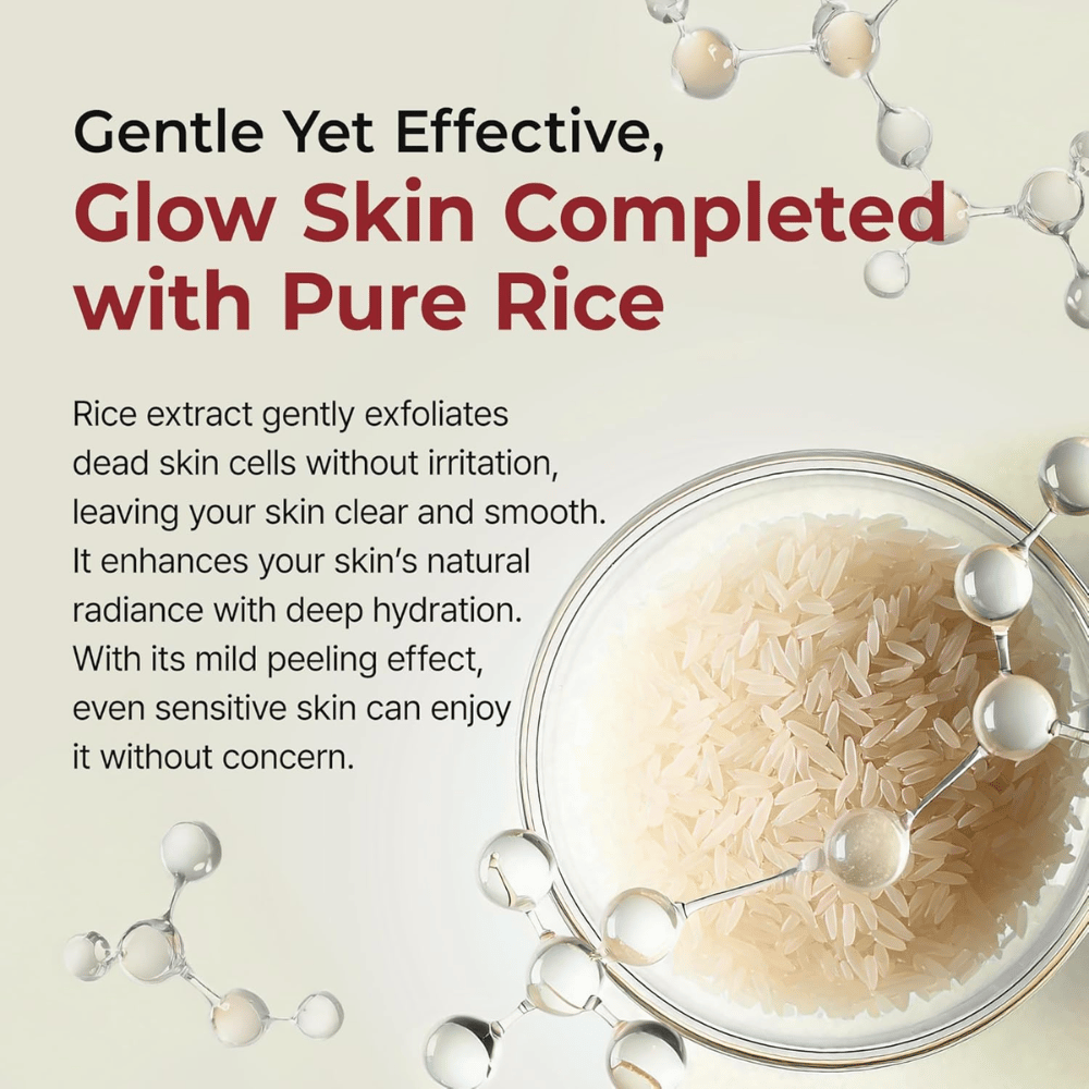 Dr.Melaxin Peel Shot Exfoliating Black Rice Ampoule con extracto de arroz – exfoliante facial suave para brillo, hidratación y piel clara