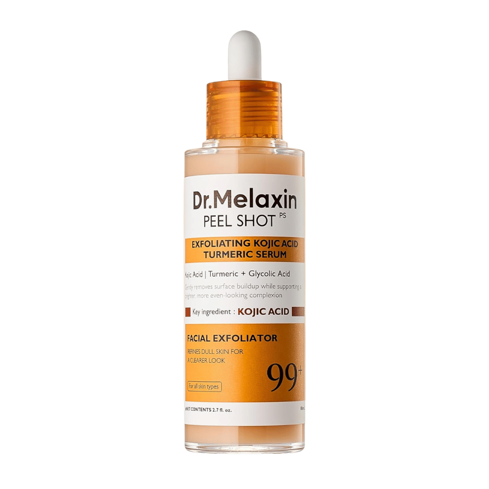 Dr Melaxin Peel Shot Kojic Acid Turmeric Serum 80 ml con efecto exfoliante que limpia la piel en profundidad y mejora la luminosidad de la piel
