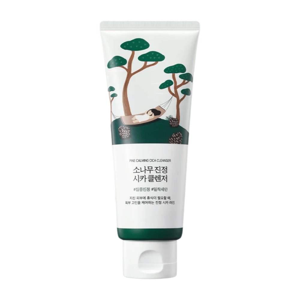 ROUND LAB Pine Calming Cica Cleanser – imagen del producto de limpiador facial coreano calmante