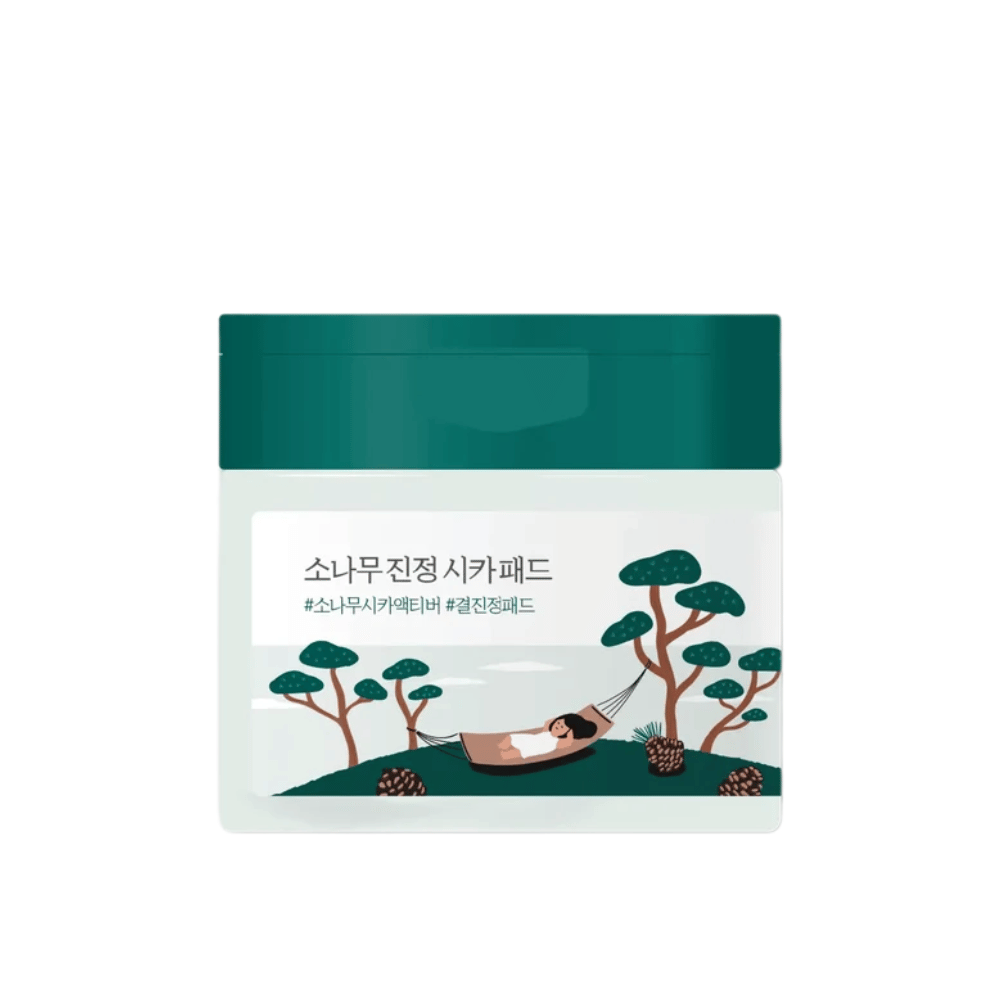 ROUND LAB Pine Calming Cica Pad – imagen del producto de pads de tónico coreanos calmantes