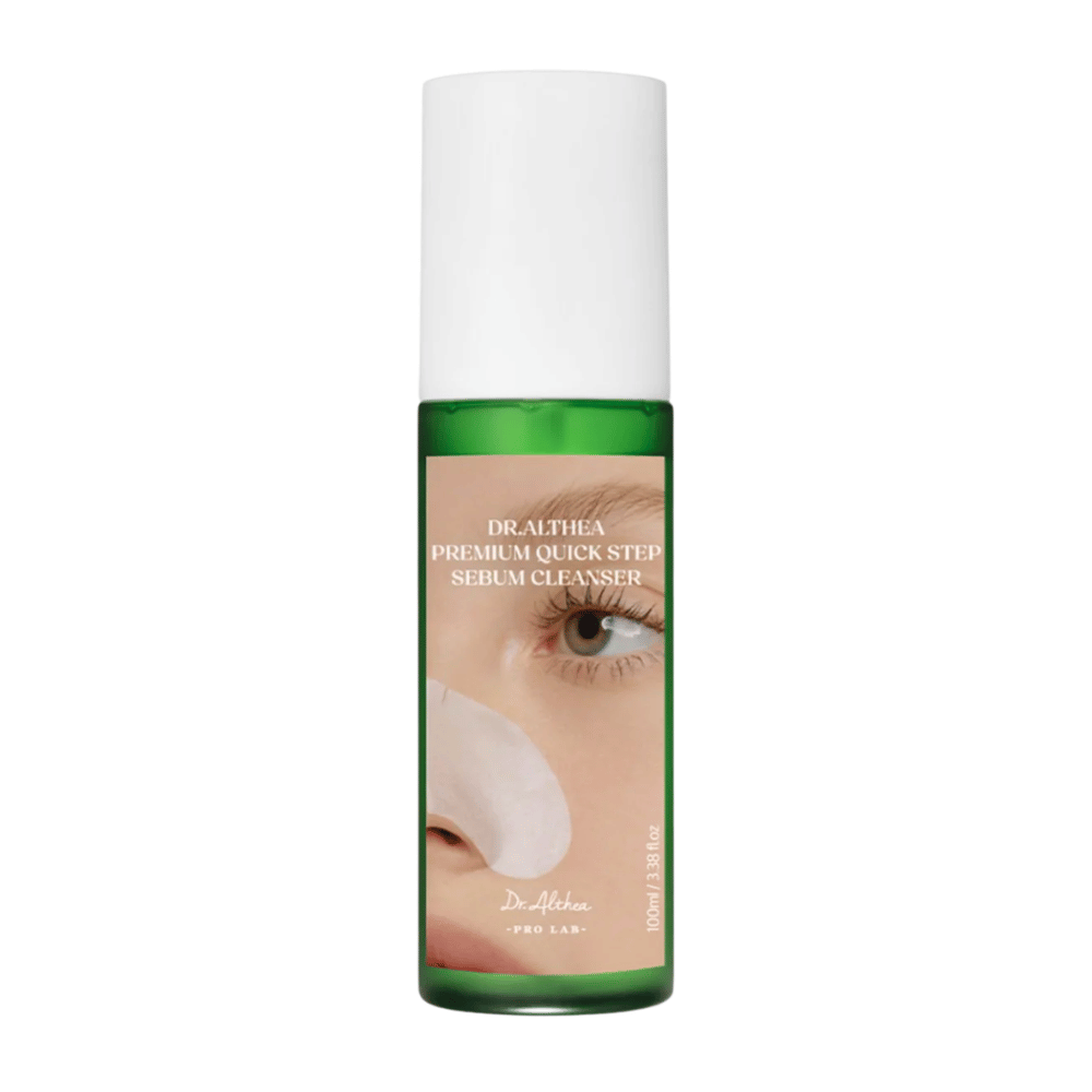 Dr. Althea Premium Quick Step Sebum Cleanser – limpieza facial que elimina eficazmente el sebo, los puntos negros y las impurezas sin resecar la piel.