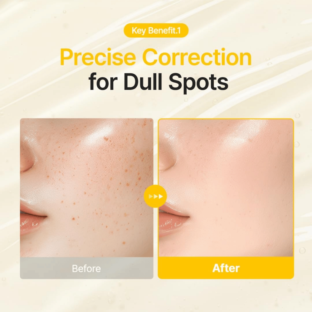 Purito SEOUL Pure Vitamin C Serum ayuda a mejorar la apariencia de las manchas de pigmentación y el tono de piel desigual para un aspecto más uniforme.