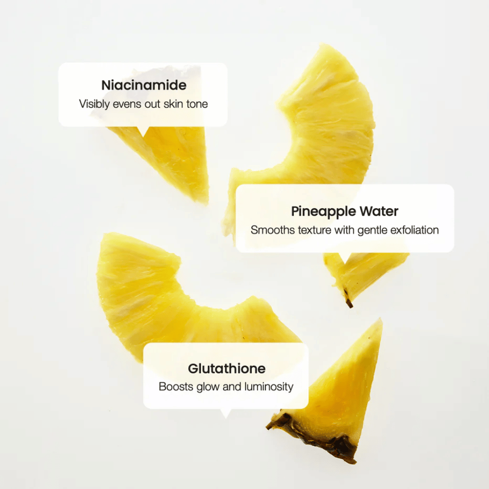 Biodance Radiant Vita Niacinamide Cream ingredientes – niacinamida, agua de piña y glutatión para un tono de piel uniforme y mayor brillo