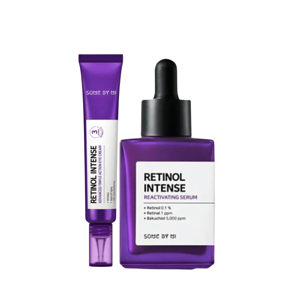 Retinol suero intensivo de SOME BY MI Renewal Kit.