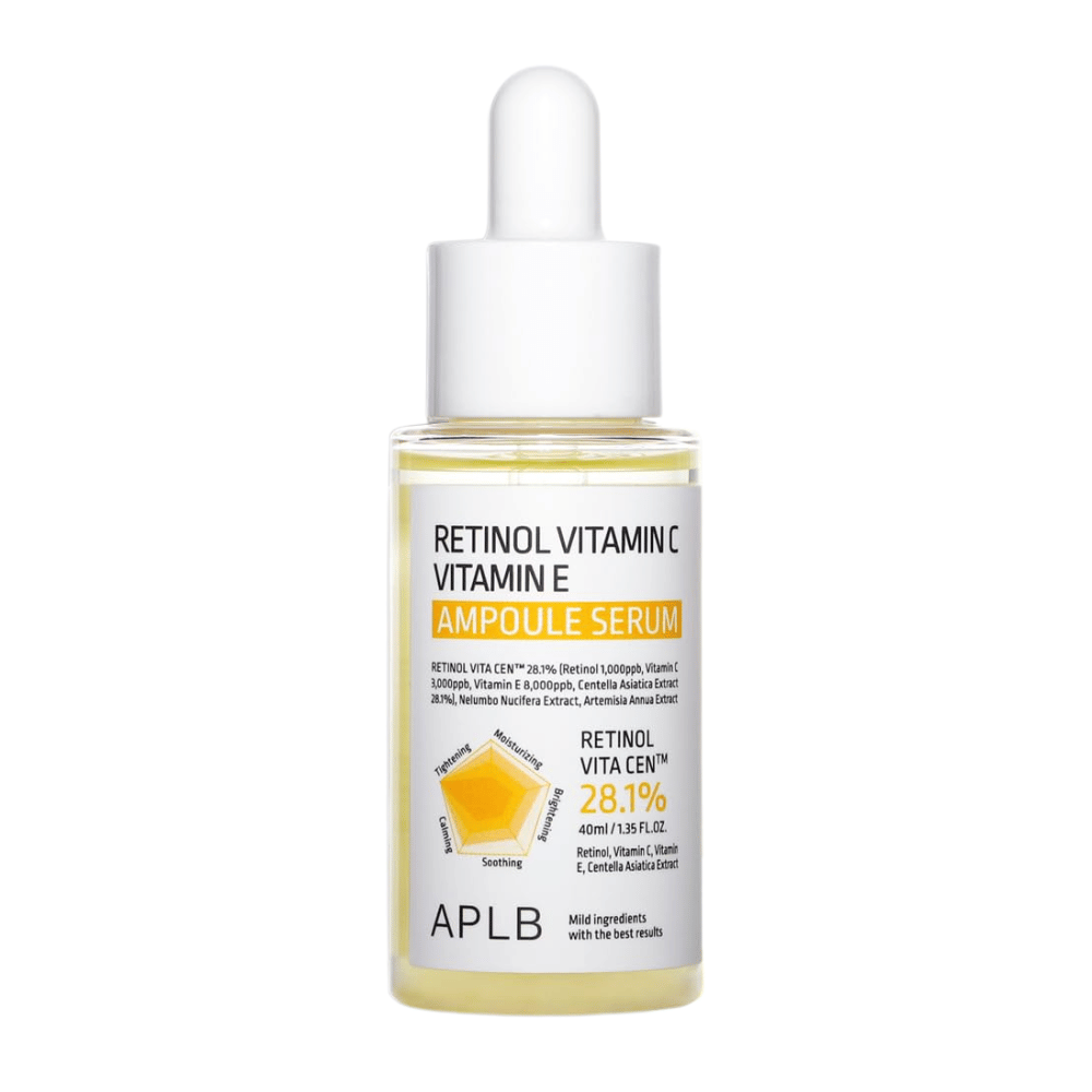 APLB Retinol Vitamin C Vitamin E Ampoule Serum imagen del producto de 40 ml sobre fondo blanco