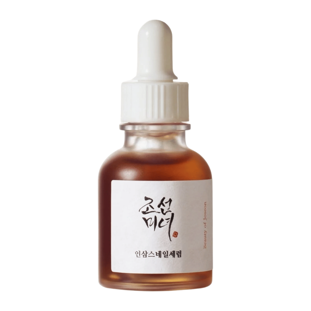 Beauty of Joseon Revive Serum Ginseng + mucina de caracol en botella con gotero – cuidado de la piel coreano que fortalece la barrera cutánea y reduce las líneas finas.