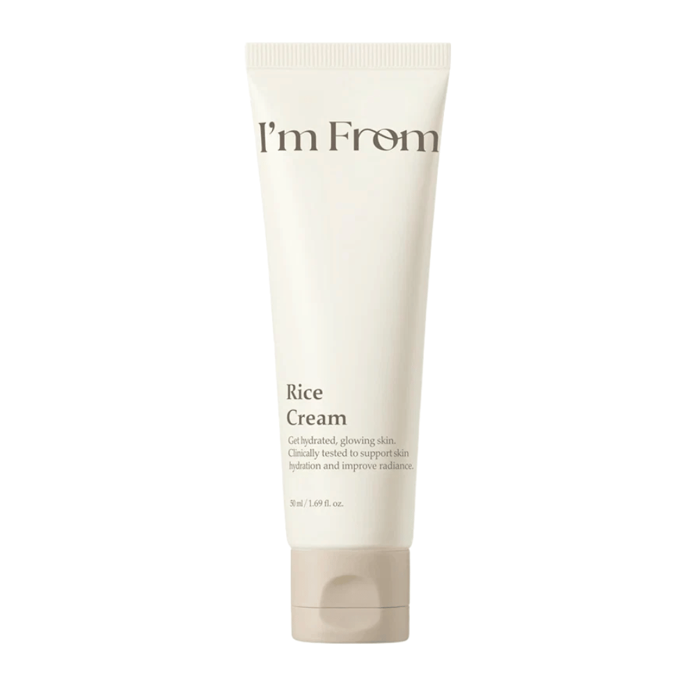 I'm From Rice Cream crema facial hidratante de 50 ml con extracto de arroz para luminosidad y una barrera cutánea fuerte