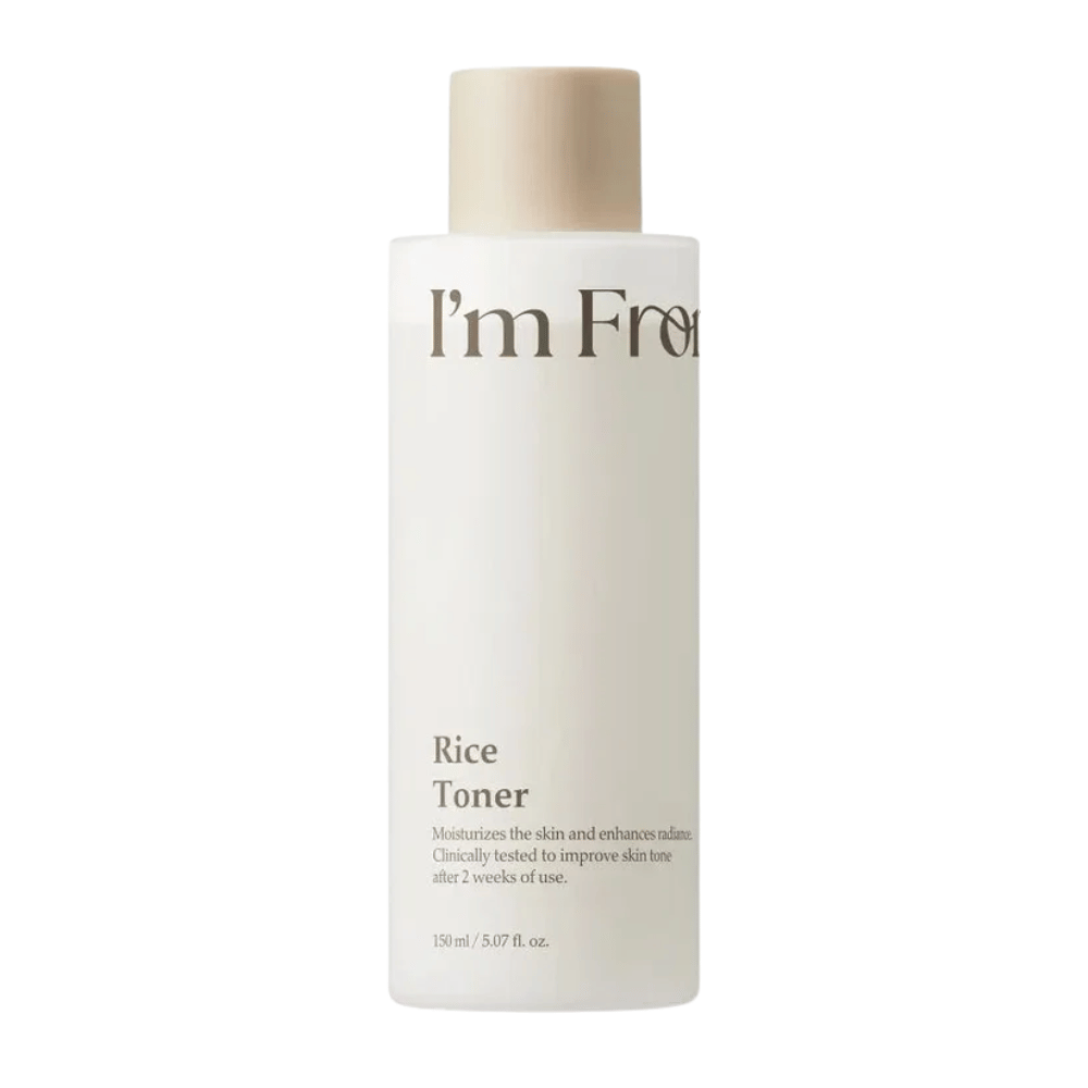 I'm From Rice Toner tónico facial hidratante de 150 ml con 77,78 % de extracto de arroz para luminosidad