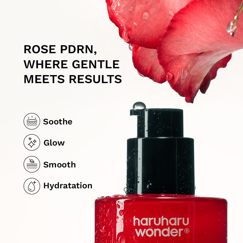 Haruharu Wonder Rose PDRN Soothing Serum – sérum hidratante para luminosidad, piel más suave y efecto calmante