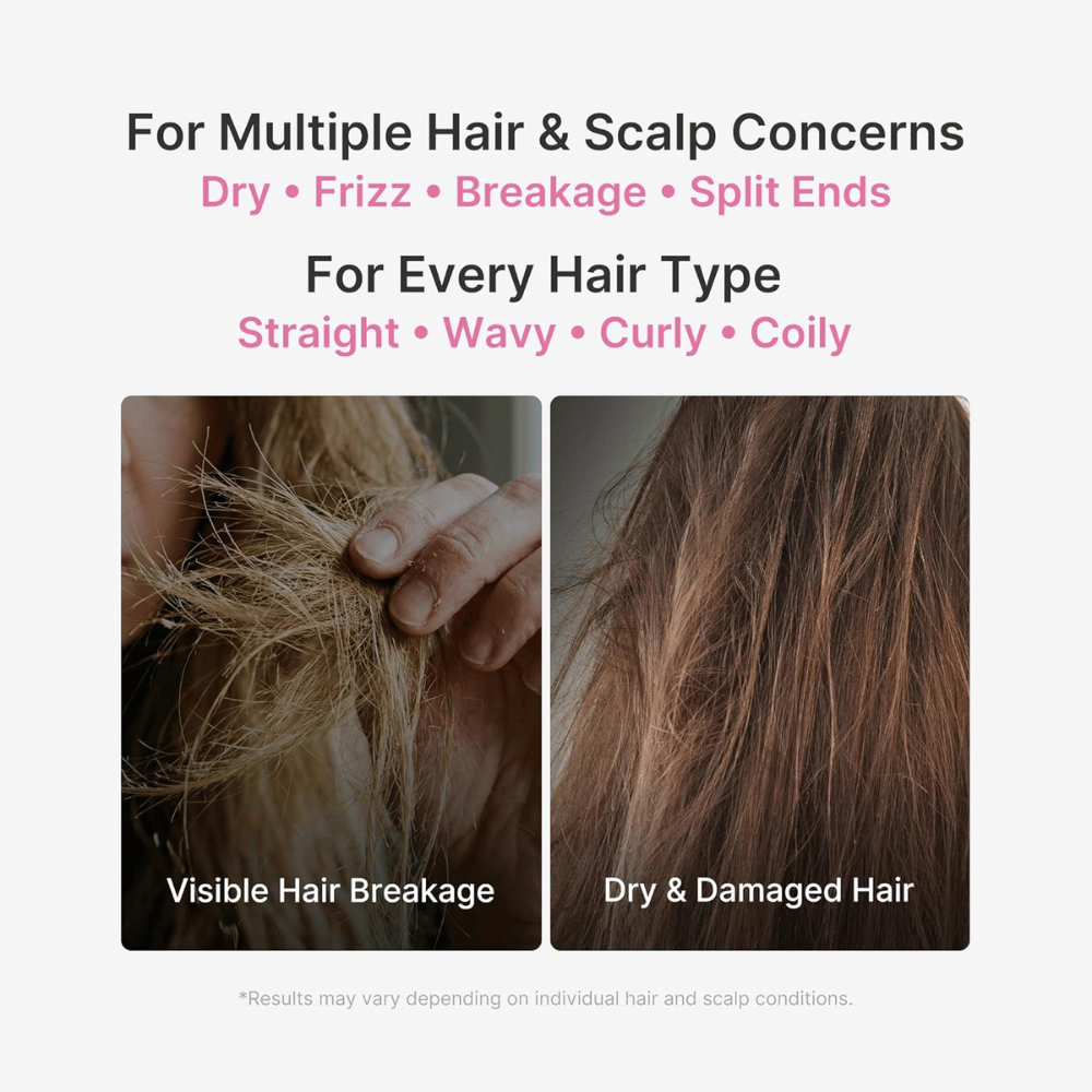 Medicube Rosemary PDRN Hair & Scalp Conditioner que ayuda a reducir la rotura del cabello y proporciona un cabello más suave y con más volumen