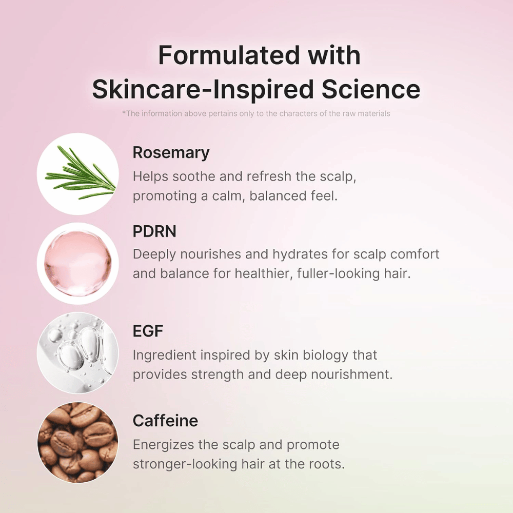 Medicube Rosemary PDRN Scalp Serum – romero, PDRN, EGF y cafeína para el cuidado del cuero cabelludo