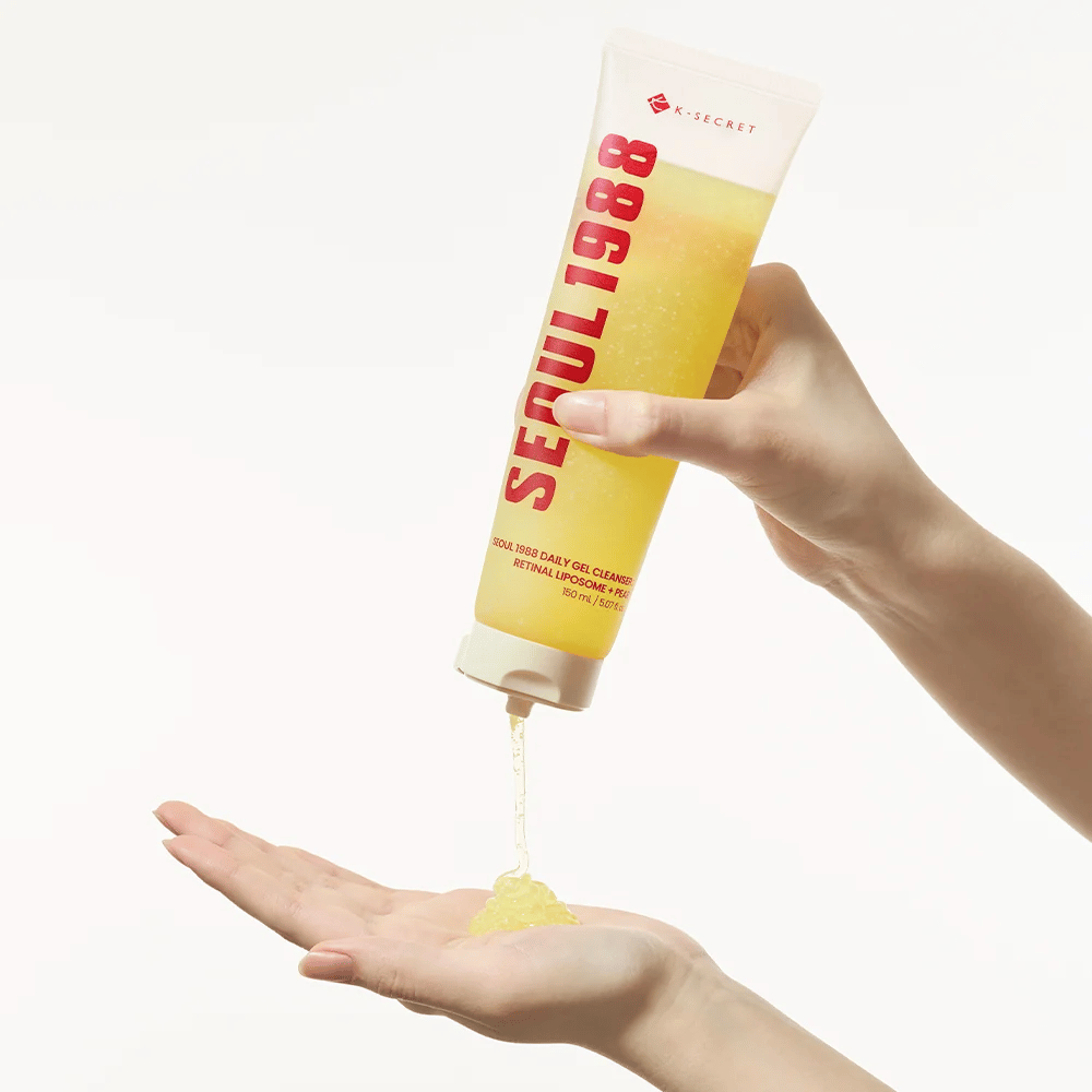 K-SECRET SEOUL 1988 Daily Gel Cleanser – limpiador en gel con liposomas de retinal y extracto de pera
