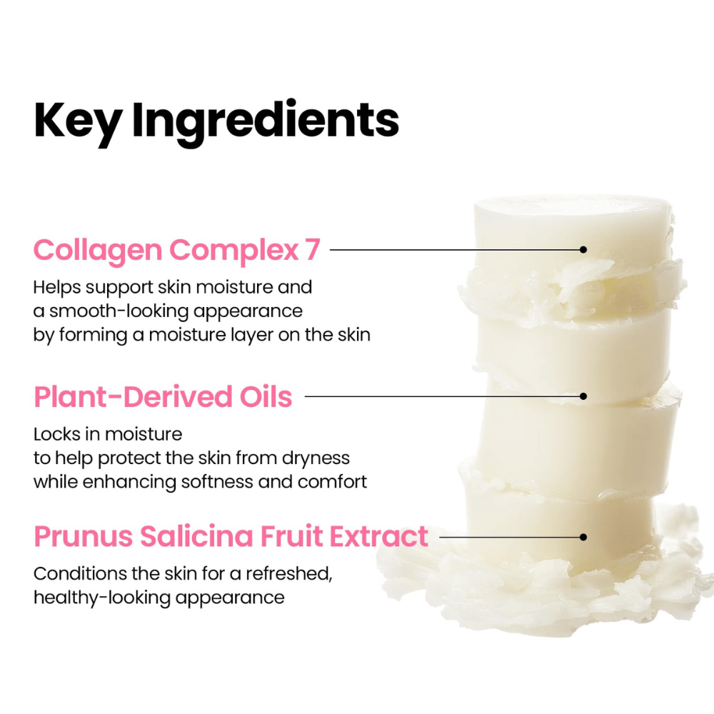 K-SECRET SEOUL 1988 Multi Balm con Collagen Complex 7, aceites vegetales y extracto de ciruela para hidratación y una piel más suave.