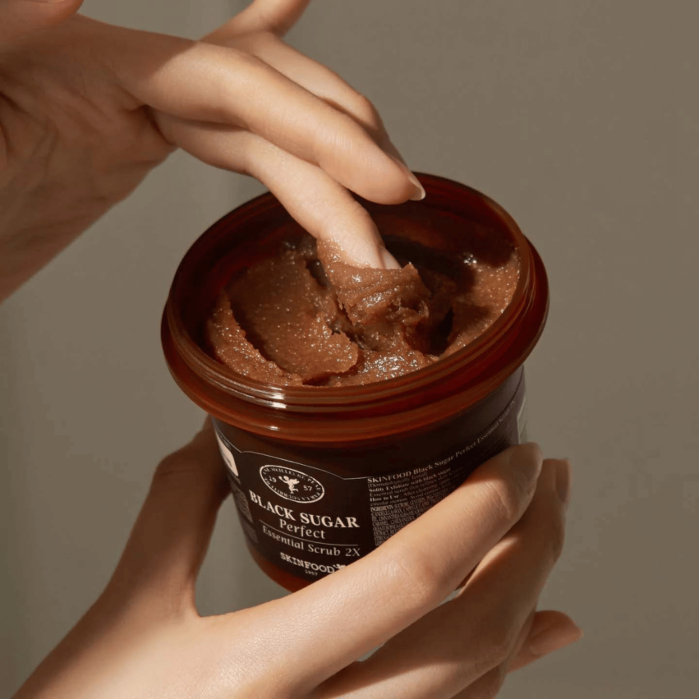 Palabras clave: SKINFOOD Black Sugar Perfect Essential Scrub 2X 210g