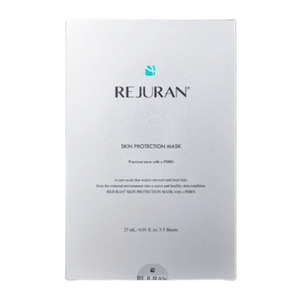 REJURAN Skin Protection Mask Set – paquete de 5 mascarillas faciales coreanas de tejido con c-PDRN.
