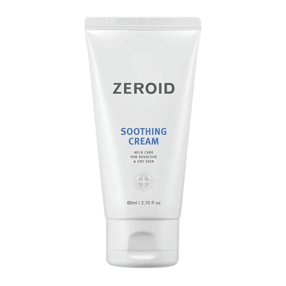 ZEROID Soothing Cream crema facial hidratante de 80 ml que calma y fortalece la barrera protectora de la piel