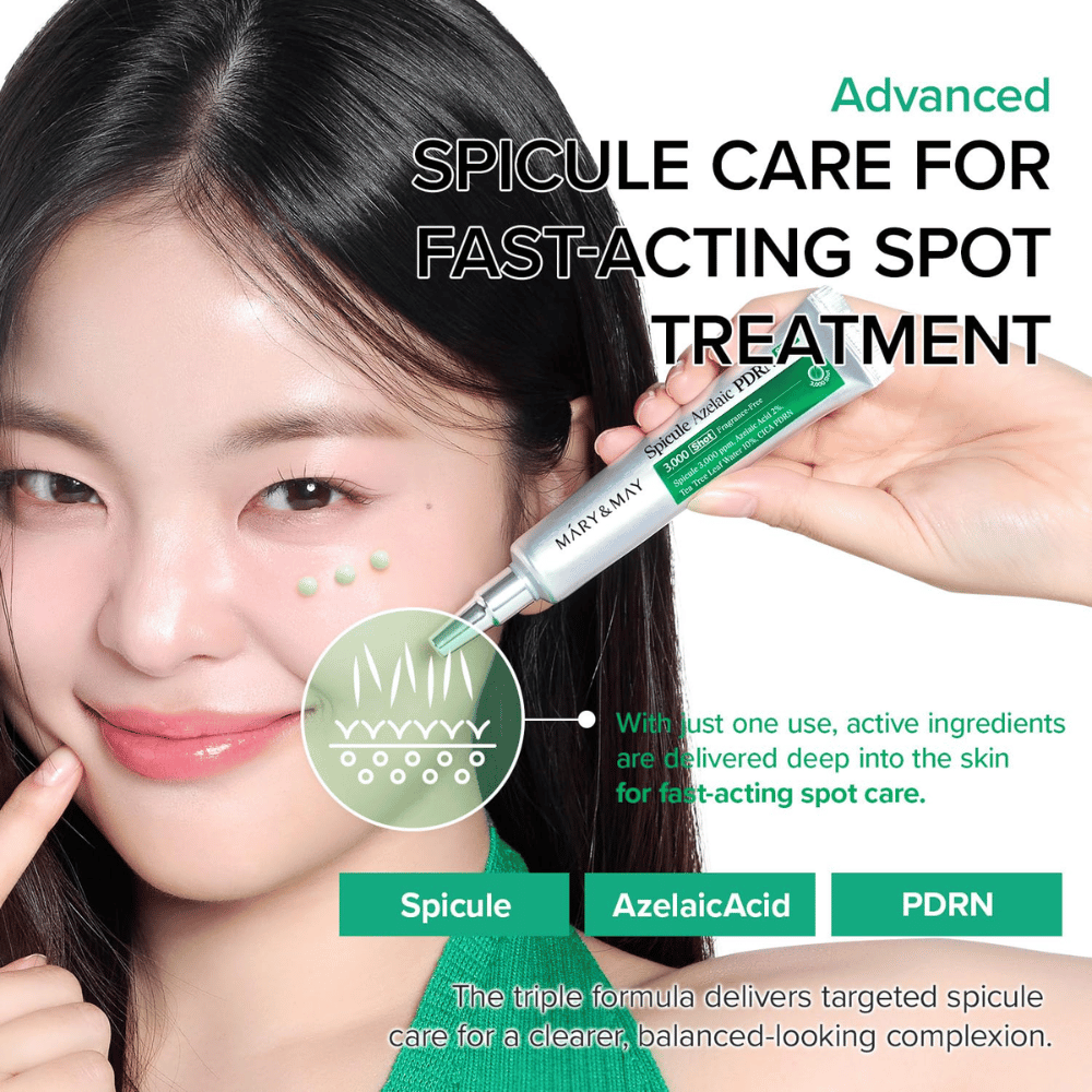 Mary&May Spicule Azelaic PDRN Spot Cream – spot treatment con espículas, ácido azelaico y PDRN