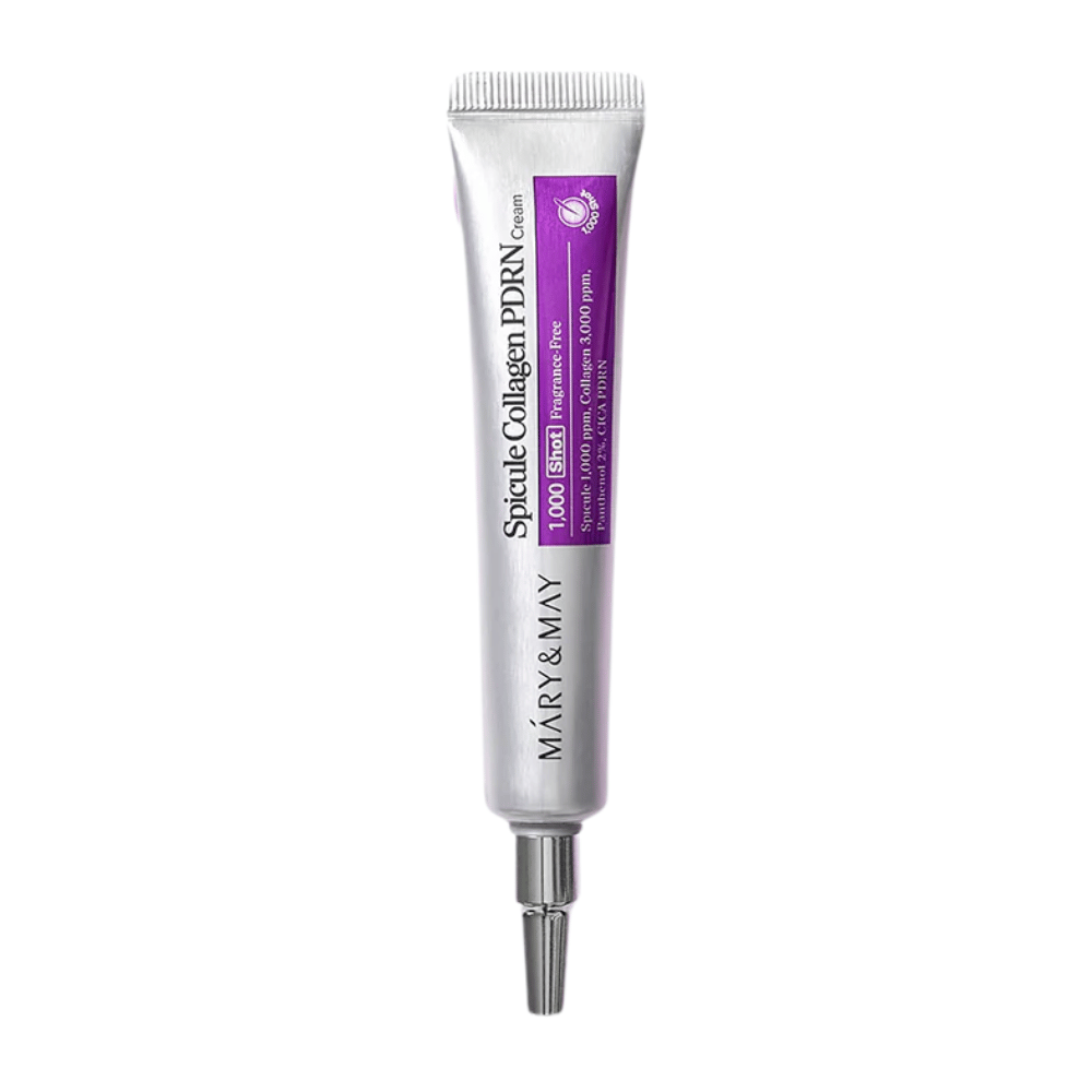 Mary & May Spicule Collagen PDRN Cream imagen del producto aislada, crema facial coreana para elasticidad de la piel, recuperación y mejora de la estructura de la piel.