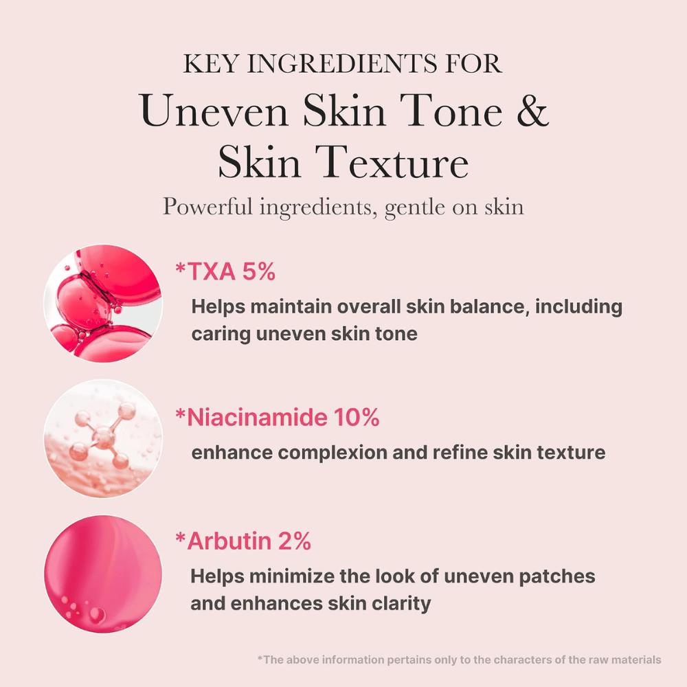 2. Medicube TXA Niacinamide 15 Serum – con 5 % de ácido tranexámico, 10 % de niacinamida y 2 % de arbutina para el tono desigual de la piel y las manchas de pigmentación