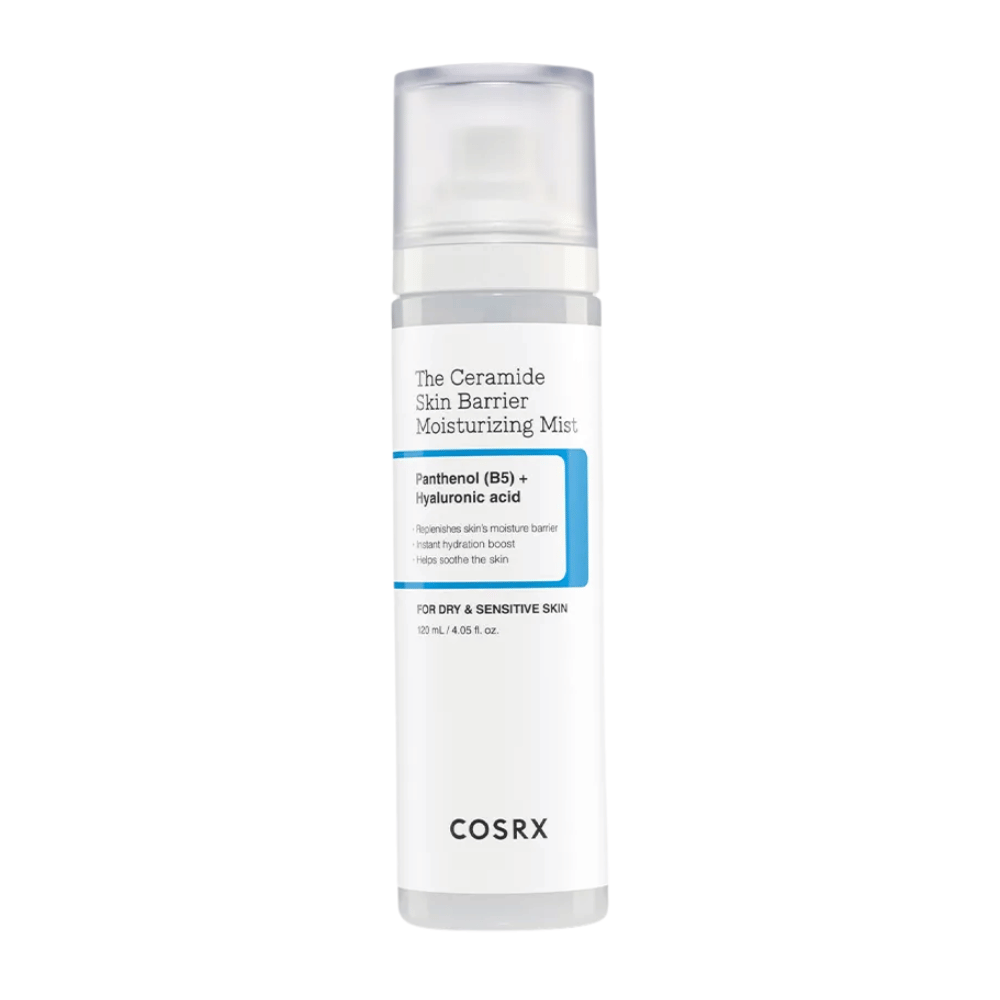 Imagen del producto de COSRX Ceramide Skin Barrier Moisturizing Mist – spray hidratante con pantenol y ácido hialurónico.