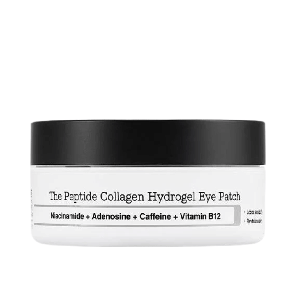 Imagen del producto de COSRX Peptide Collagen Hydrogel Eye Patch – mascarilla para ojos con péptidos y vitamina B12 para brillo y firmeza.