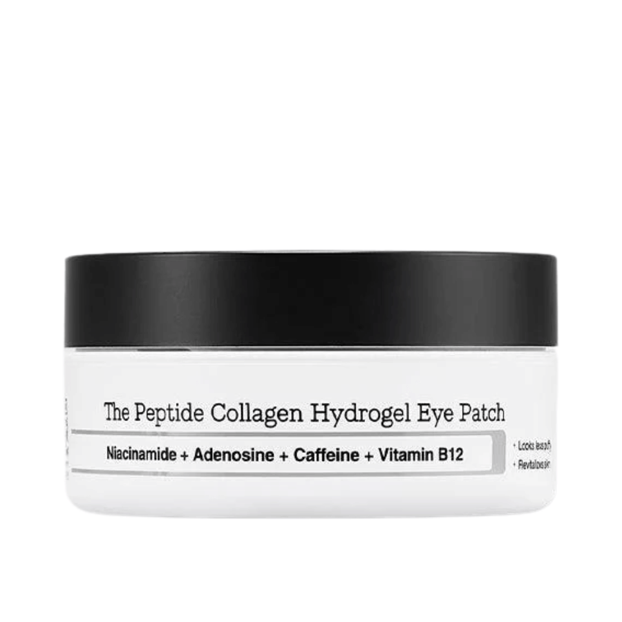 Imagen del producto de COSRX Peptide Collagen Hydrogel Eye Patch – mascarilla para ojos con péptidos y vitamina B12 para brillo y firmeza.