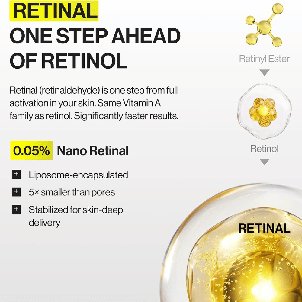 Celimax The Vita-A Retinal Shot Tightening Dual Cream – retinal al 0,05 % en fórmula nanoencapsulada