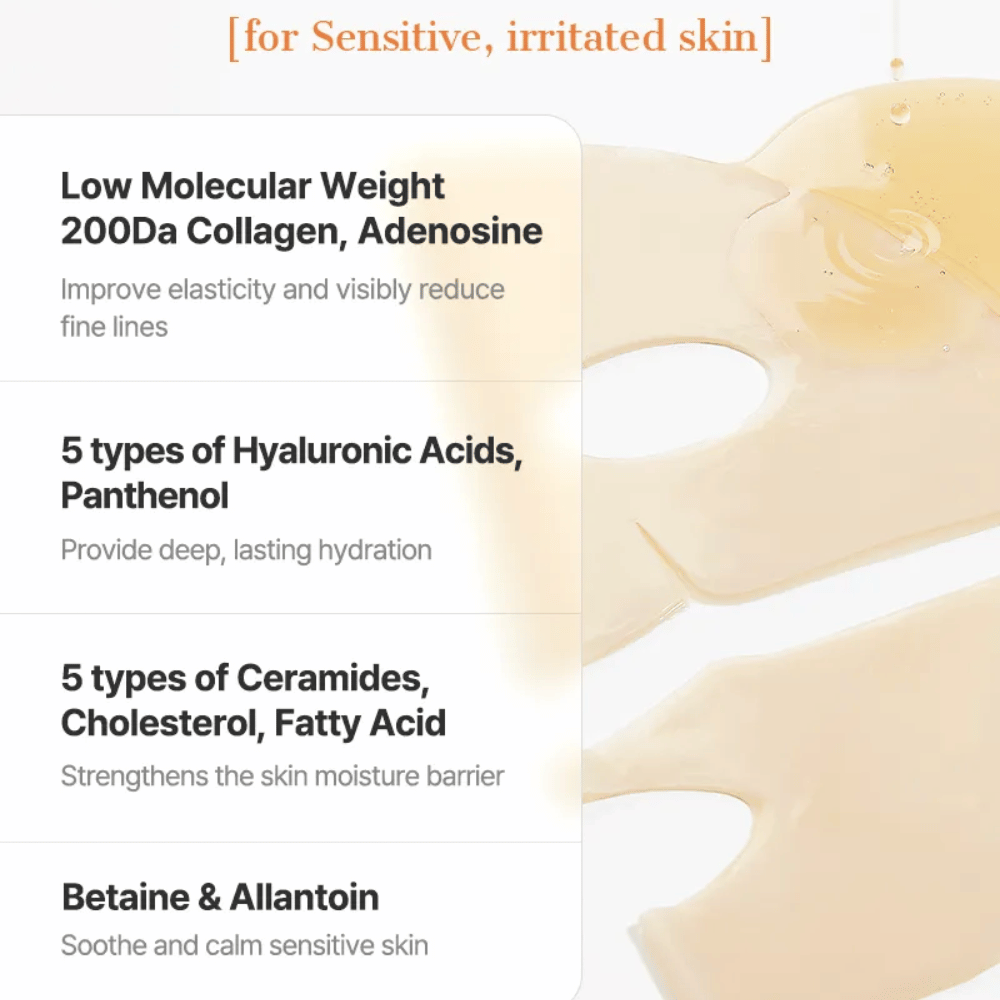 COSRX Mascarilla de Hidrogel para el Cuidado de la Decoloración con Alfa-Arbutina con ceramidas, ácido hialurónico y pantenol – Sheet mask calmante para piel sensible e irritada.