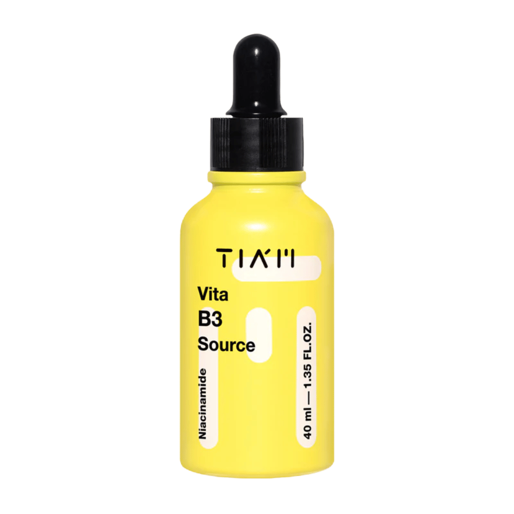 TIA'M Vita B3 Source – suero coreano con niacinamida (vitamina B3) para un tono de piel más uniforme y un brillo mejorado.