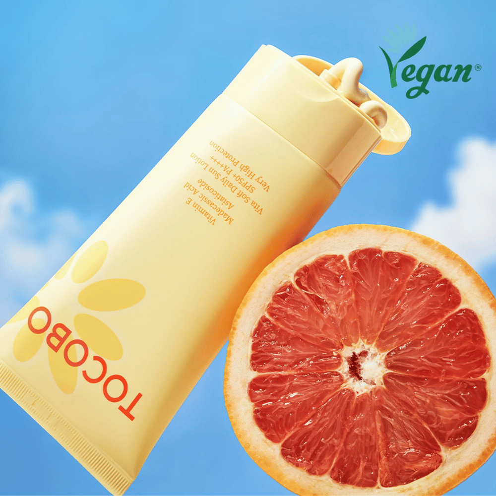 Tocobo protector solar con pomelo y vitamina E que protege contra los rayos UV y aporta luminosidad e hidratación a la piel