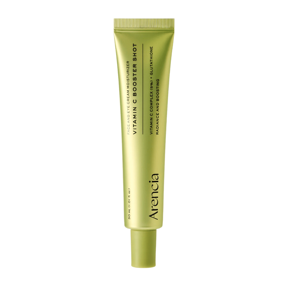 Arencia Vitamin C Booster Shot 30 ml – suero coreano de vitamina C con glutatión que proporciona luminosidad, uniformiza el tono de la piel y fortalece la barrera cutánea