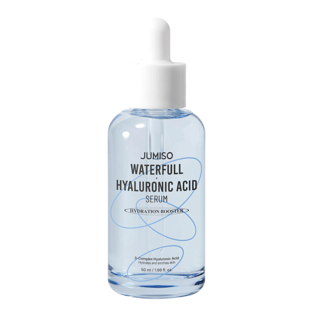 Jumiso Waterfull Hyaluronic Acid Serum 50 ml – 3-Complex sérum de ácido hialurónico para piel seca, sensible y deshidratada