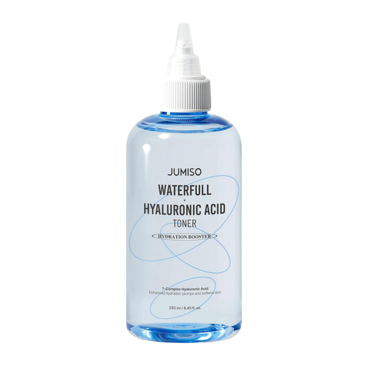 Jumiso Waterfull Hyaluronic Acid Toner 250 ml – tónico facial hidratante para piel seca, sensible y deshidratada