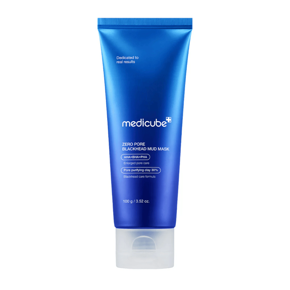 Imagen del producto de Medicube Zero Pore Blackhead Mud Mask, tubo de 100 g.