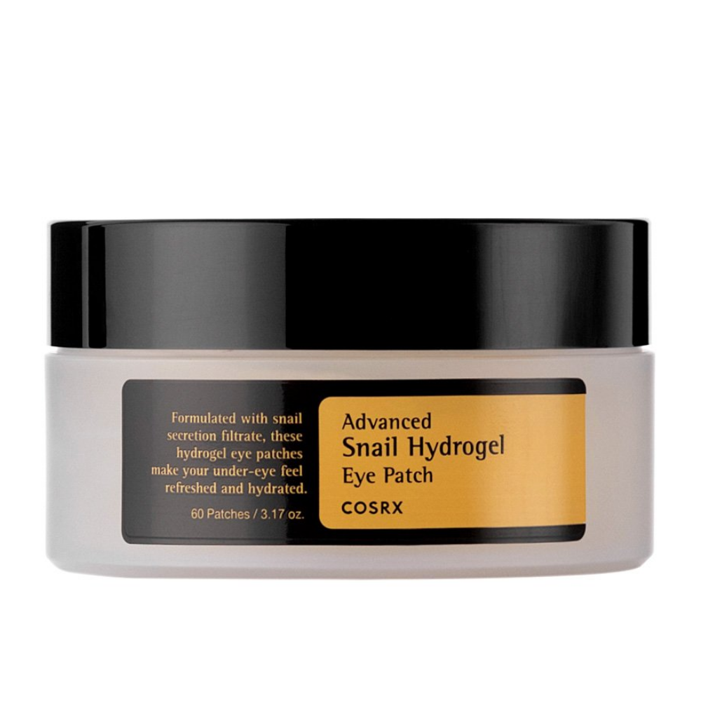 COSRX Advanced Snail Hydrogel Eye Patch 60 uds con secreción de caracol.