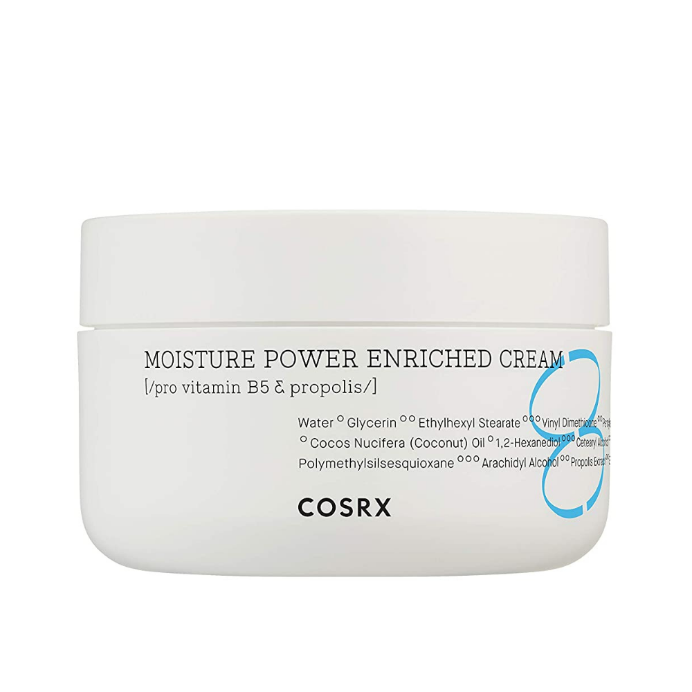 COSRX Moisture Power Enriched Cream 50ml para hidratar la piel seca.