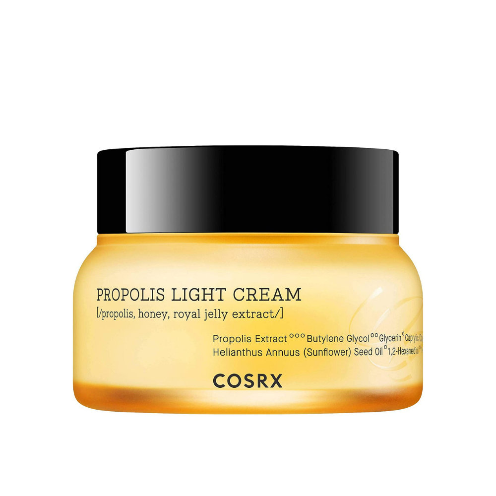 COSRX Full Fit Propolis Light Cream 65ml con complejo de propóleo negro para antioxidantes.