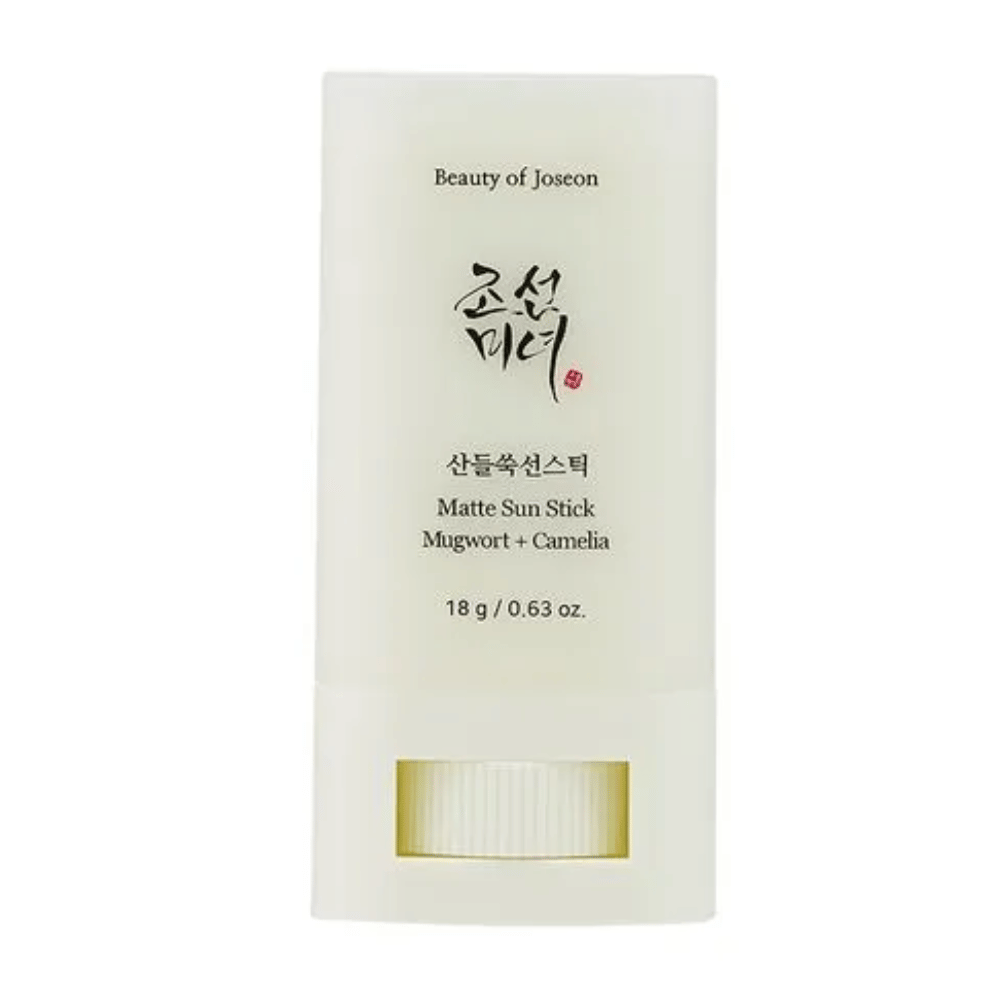 Beauty of Joseon Protector solar en barra mate de 18g con SPF50 y acabado mate.