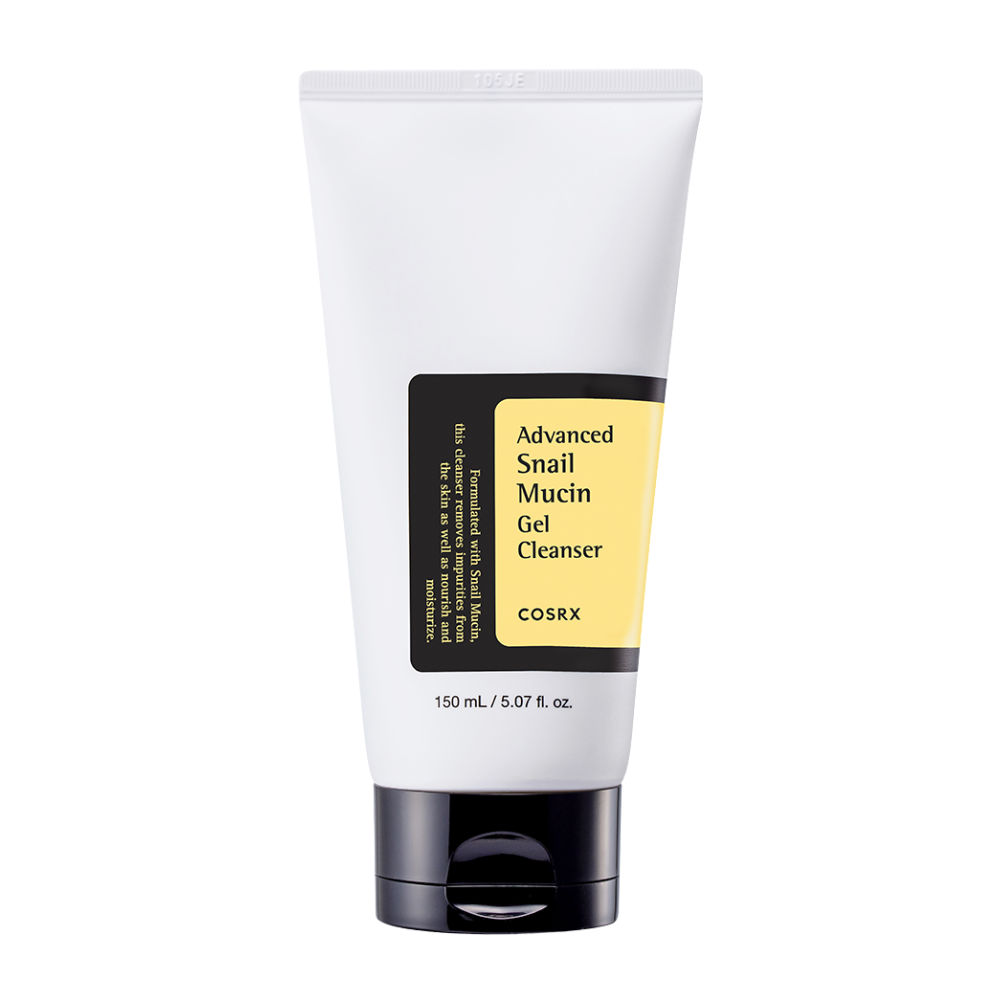 COSRX Advanced Snail Mucin Gel Cleanser 150ml regenera la piel.
